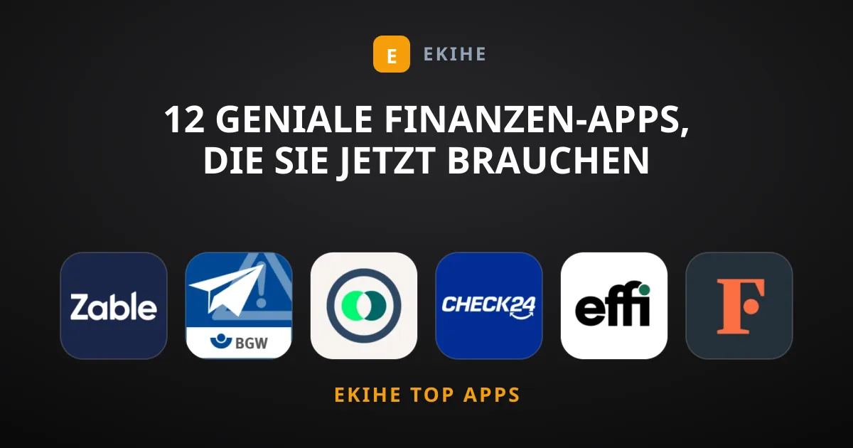 12 Geniale Finanzen-Apps, Die Sie Jetzt Brauchen